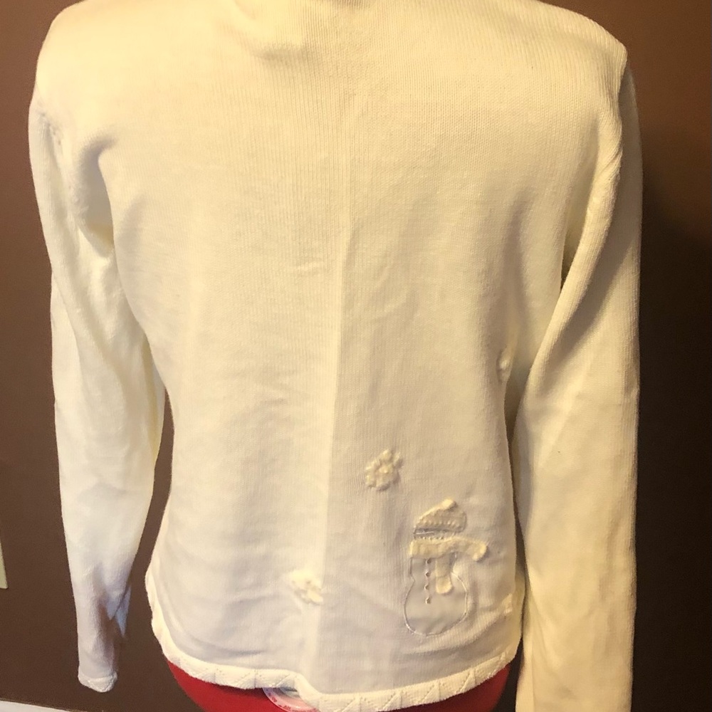 Christmas button up sweater - Picture 2 of 6